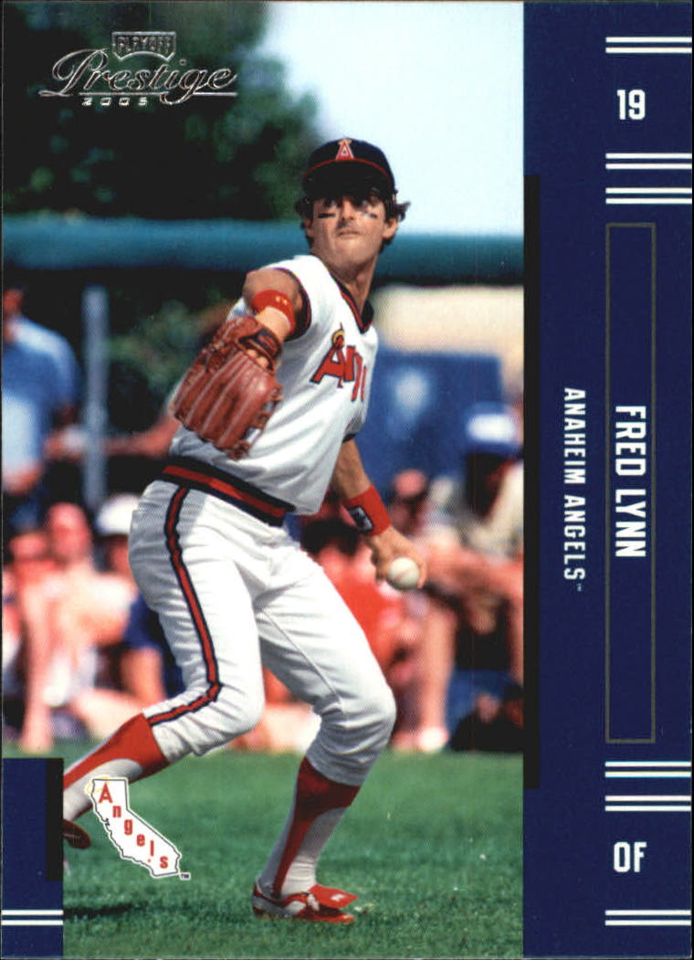 2005 Playoff Prestige #195 Fred Lynn