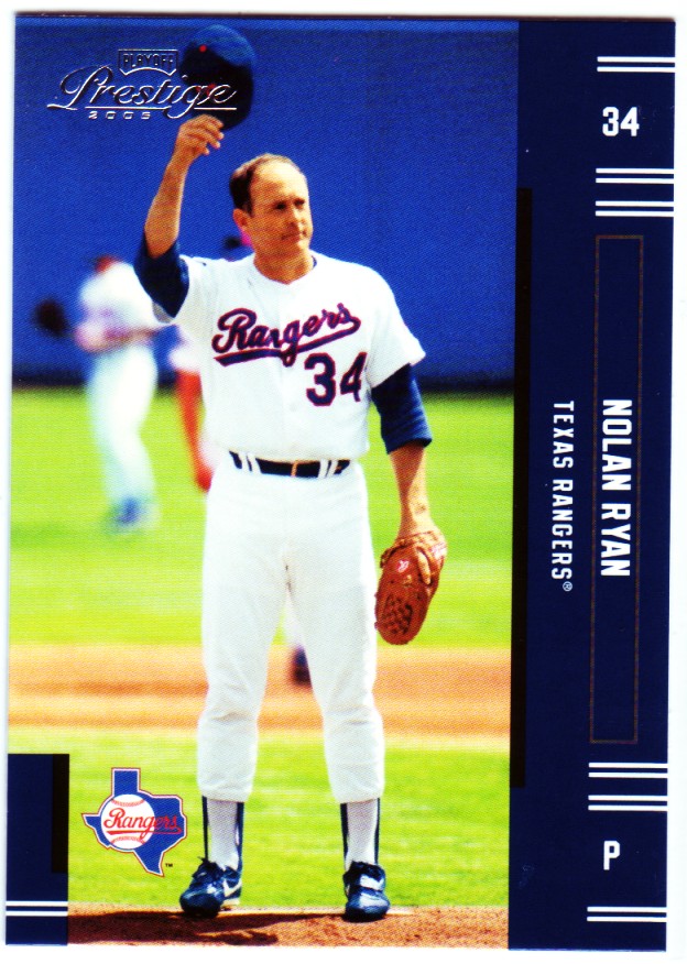 2005 Playoff Prestige #199 Nolan Ryan