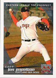 2005 Eastern League Top Prospects Grandstand #25 Jon Papelbon