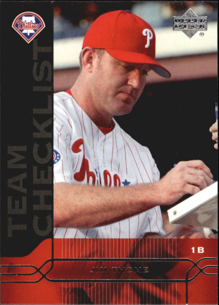 2005 Upper Deck #491 Jim Thome TC