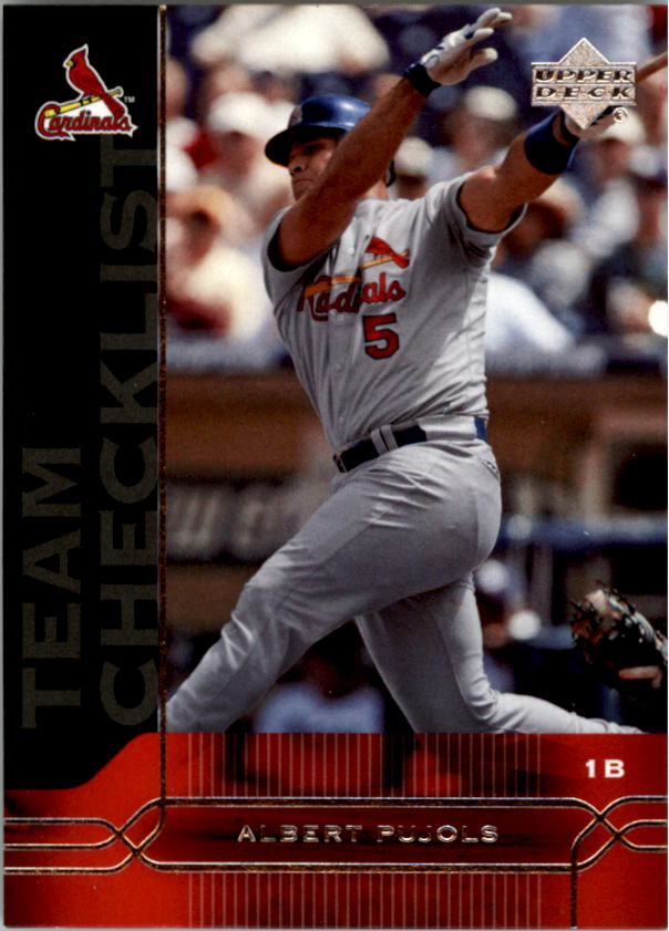 2005 Upper Deck #496 Albert Pujols TC