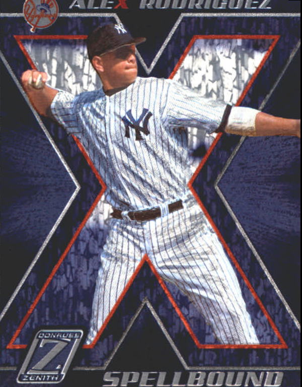2005 Zenith Spellbound #13 Alex Rodriguez X
