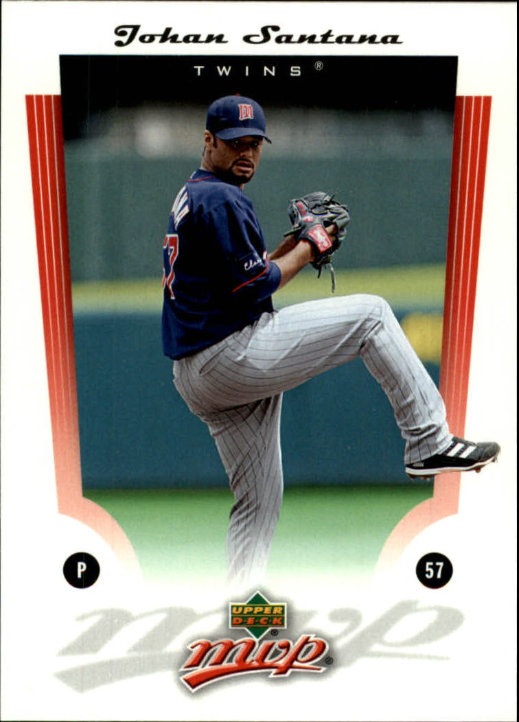 2005 Upper Deck MVP #45 Johan Santana