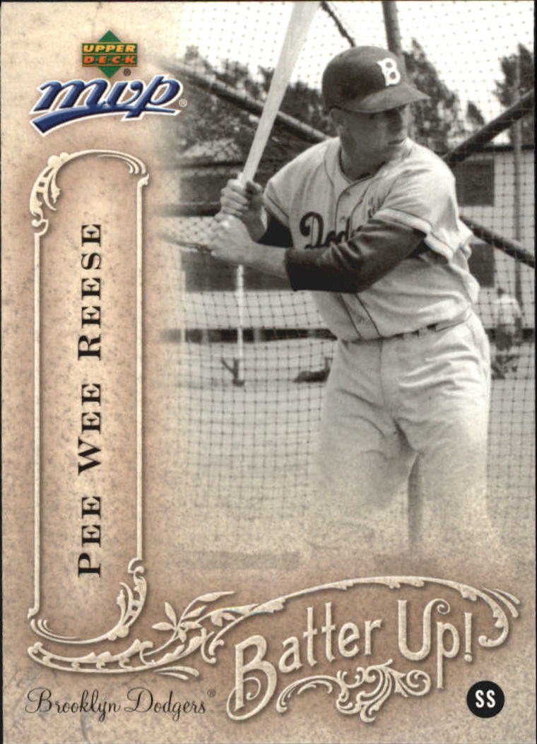 2005 Upper Deck MVP Batter Up! #29 Pee Wee Reese