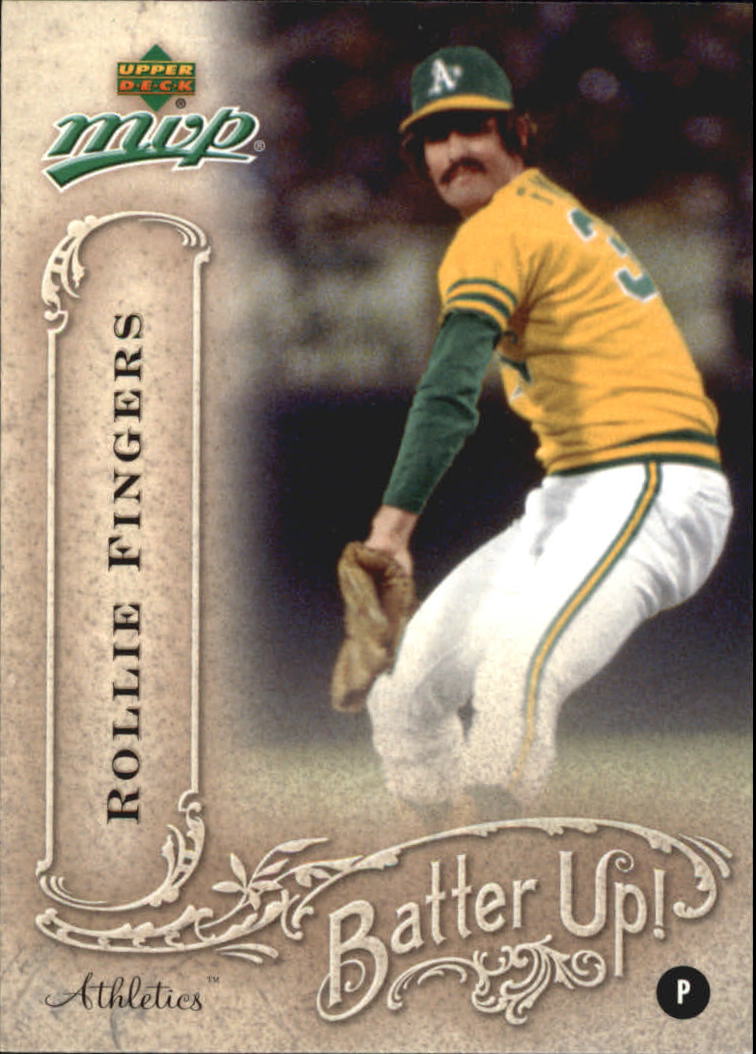 2005 Upper Deck MVP Batter Up! #36 Rollie Fingers