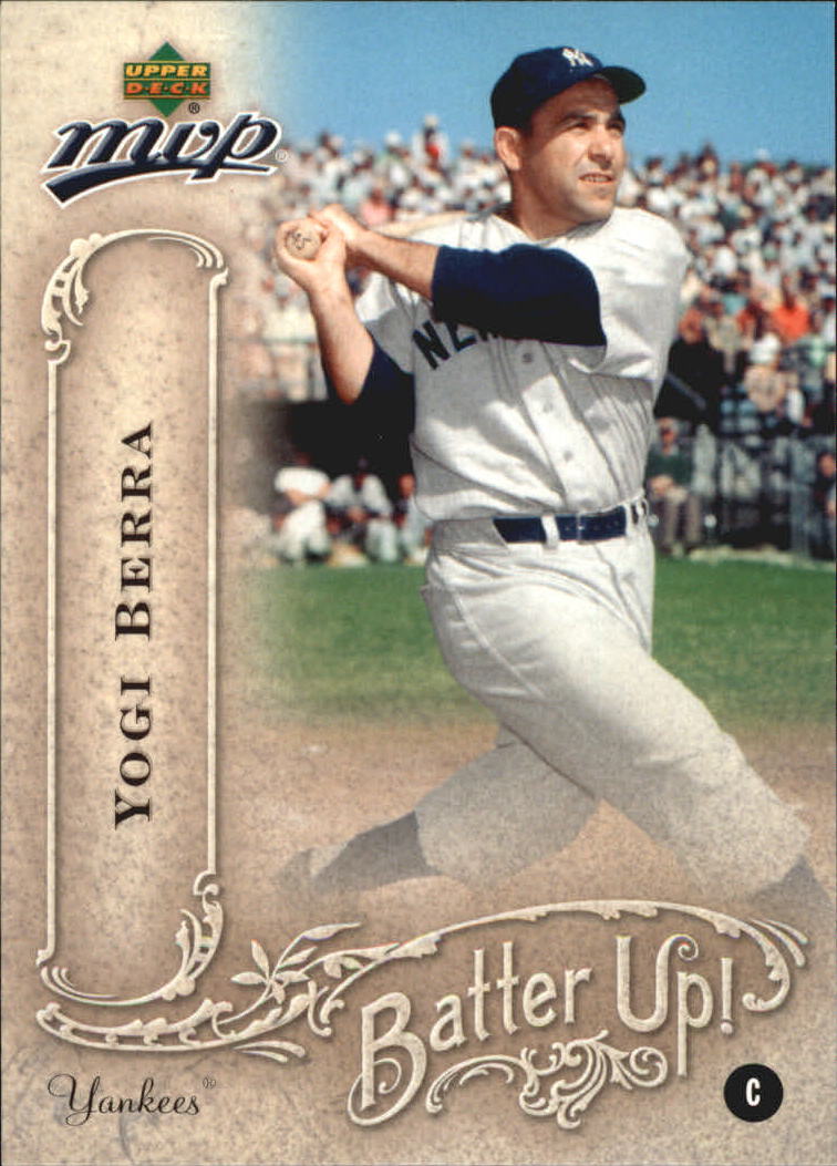 2005 Upper Deck MVP Batter Up! #42 Yogi Berra