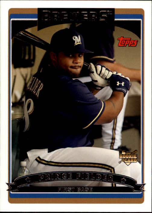 2006 Topps #639 Prince Fielder (RC)