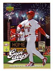 2006 Upper Deck First Pitch Goin Deep #GD2 Albert Pujols
