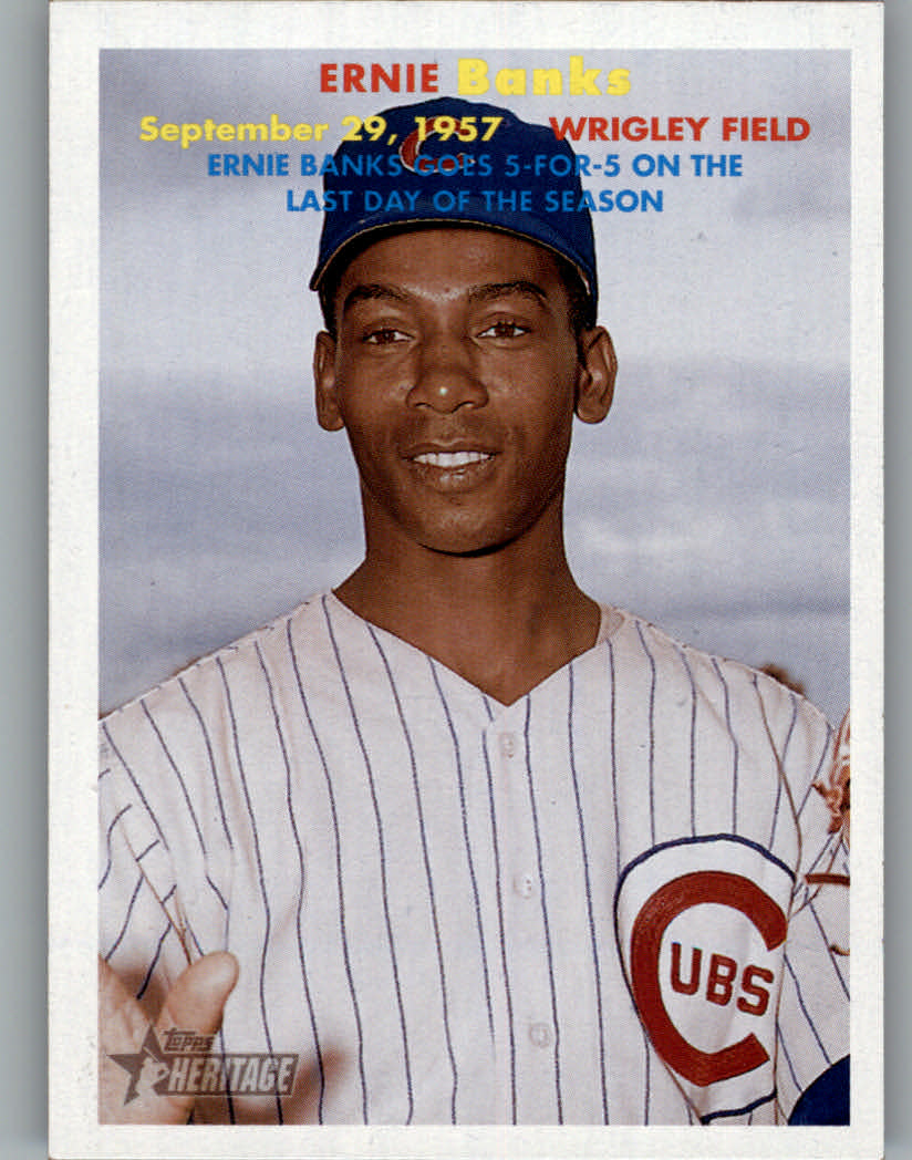 2006 Topps Heritage Flashbacks #EB Ernie Banks