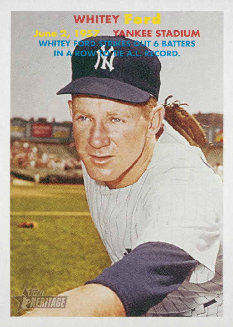 2006 Topps Heritage Flashbacks #WF Whitey Ford