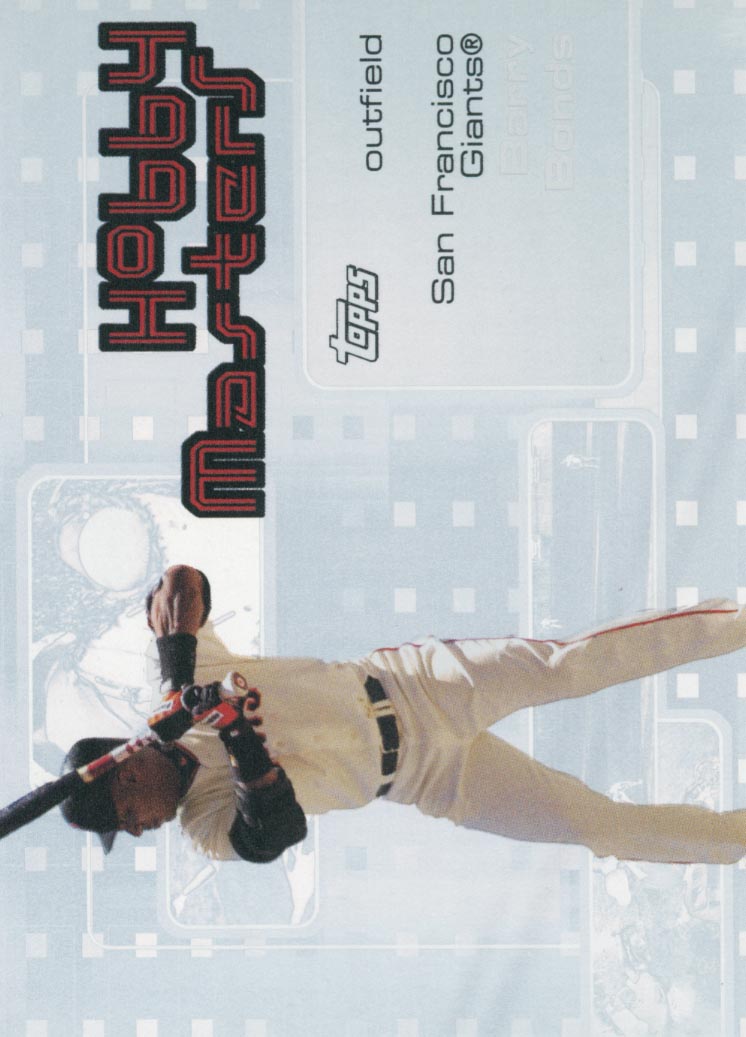 2006 Topps Hobby Masters #HM15 Barry Bonds