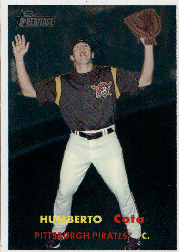 2006 Topps Heritage #123 Humberto Cota SP