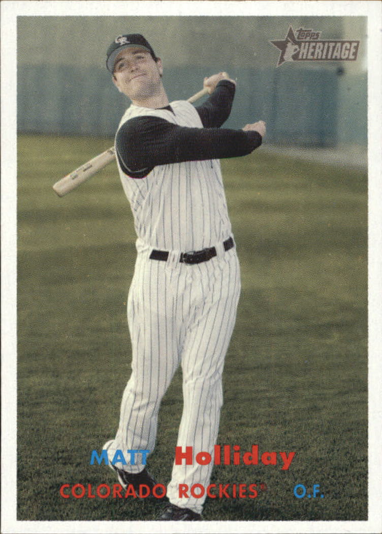 2006 Topps Heritage #272 Matt Holliday SP