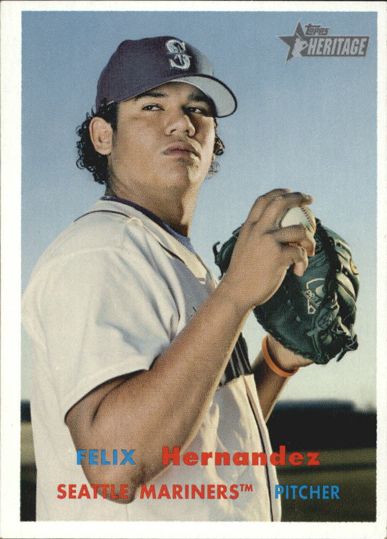 2006 Topps Heritage #285 Felix Hernandez SP