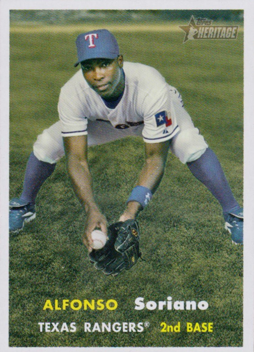 2006 Topps Heritage #286 Alfonso Soriano SP