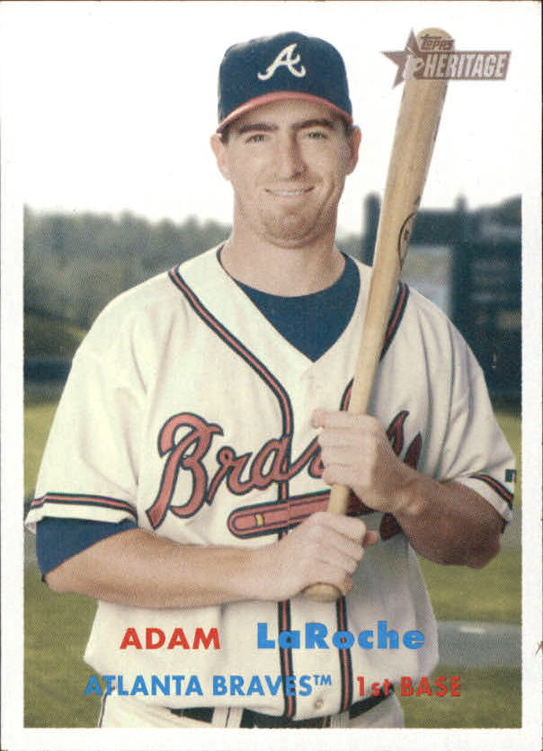 2006 Topps Heritage #288 Adam LaRoche SP