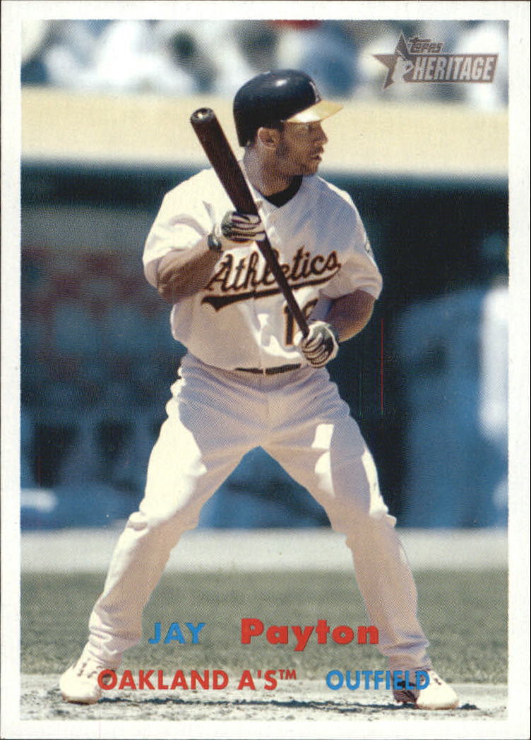 2006 Topps Heritage #296 Jay Payton SP