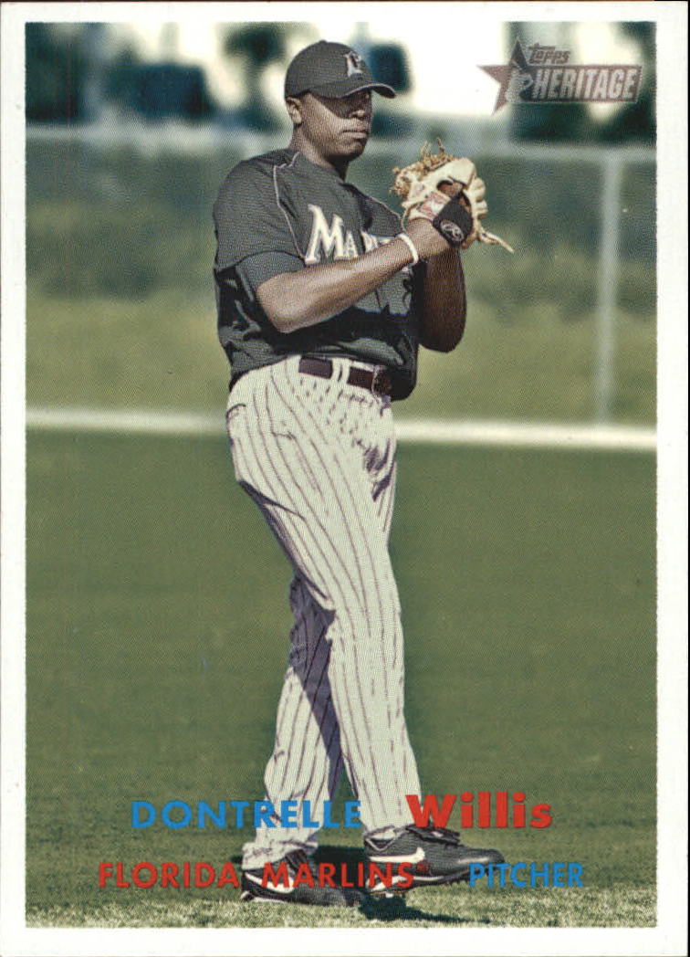 2006 Topps Heritage #344 Dontrelle Willis SP