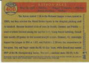 2006 Topps Heritage #400 Astros Aces SP back image