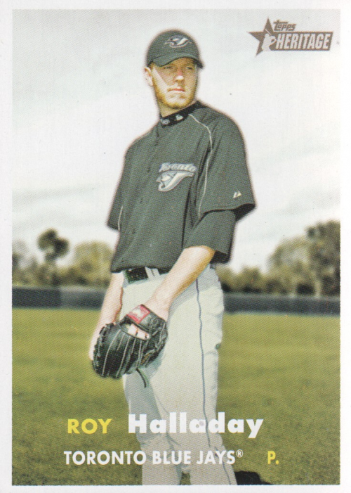 2006 Topps Heritage #416 Roy Halladay