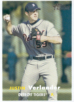 2006 Topps Heritage #461 Justin Verlander