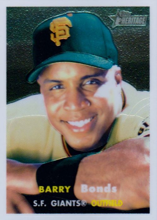 2006 Topps Heritage Chrome #50 Barry Bonds