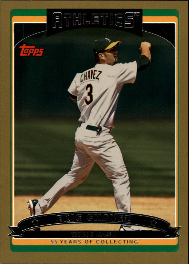 2006 Topps Gold #340 Eric Chavez
