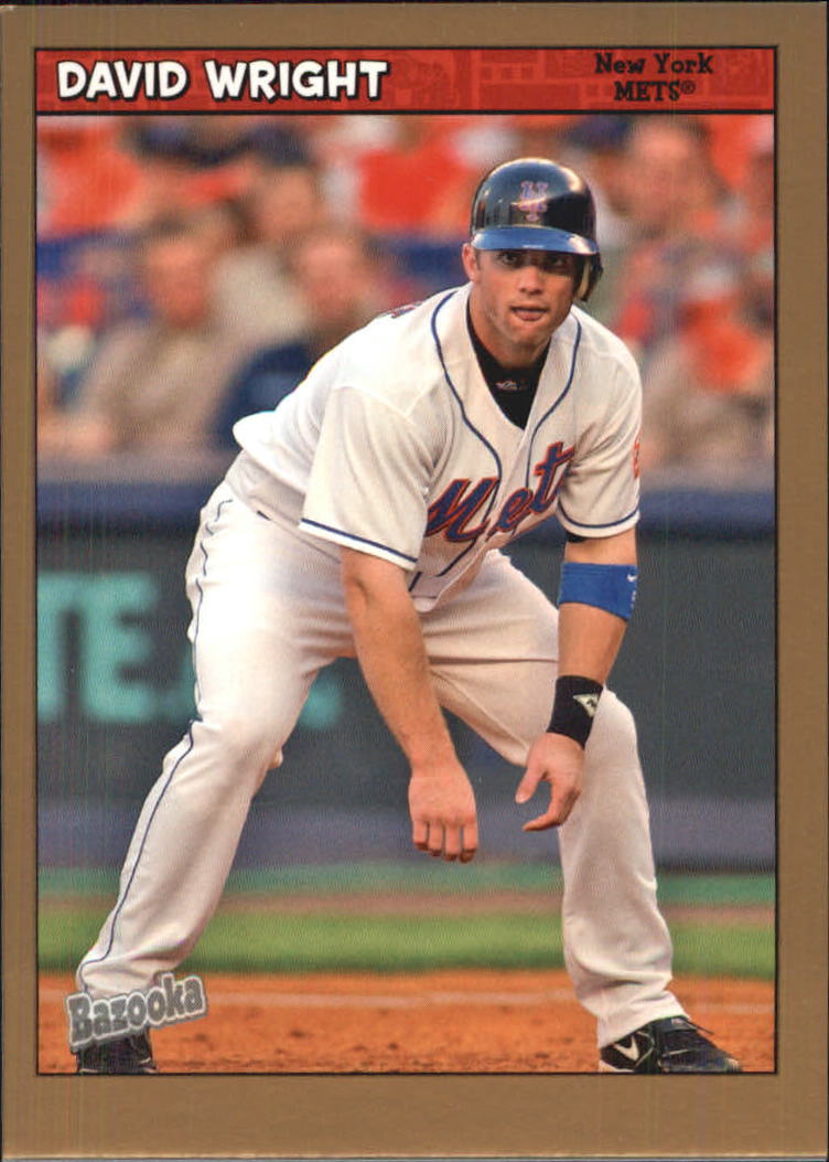 2006 Bazooka Gold Chunks #69 David Wright
