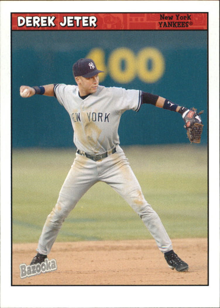 2006 Bazooka #5 Derek Jeter