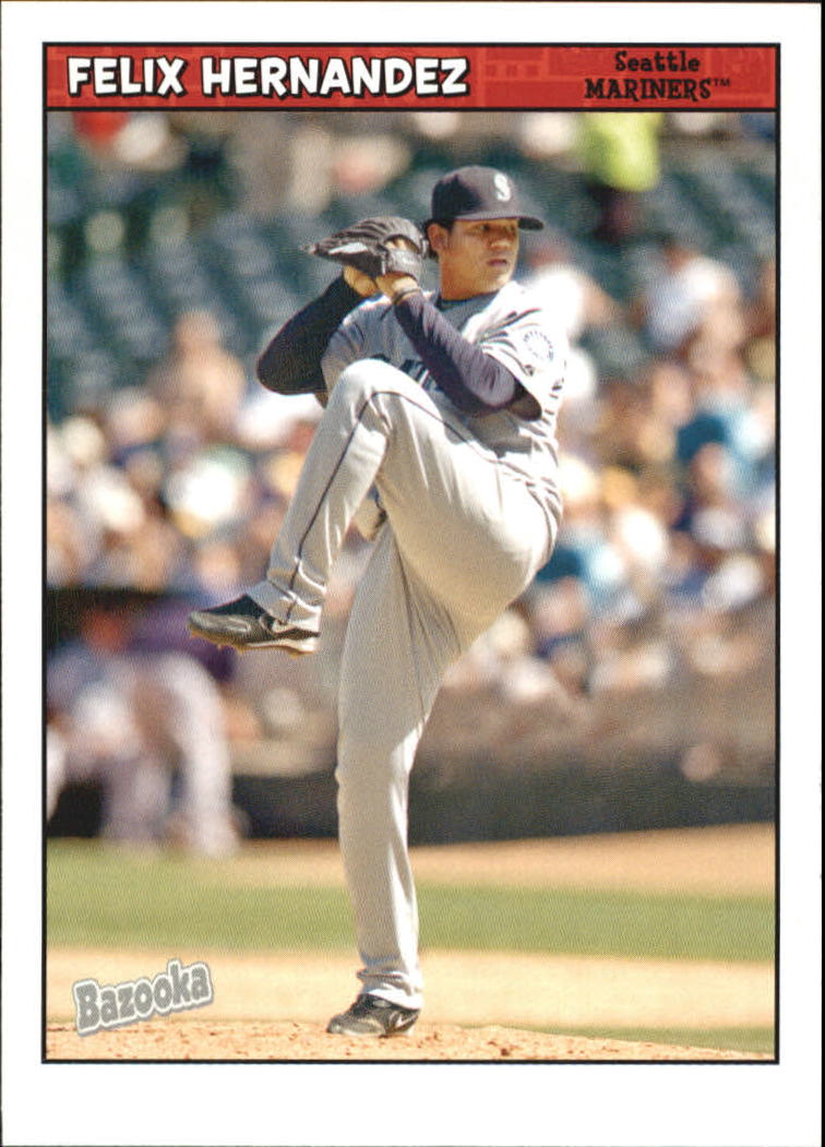 2006 Bazooka #10 Felix Hernandez