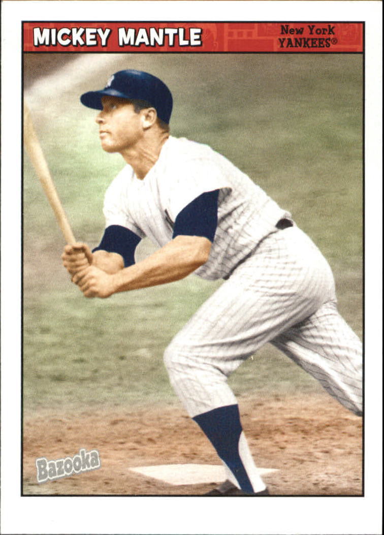 2006 Bazooka #15 Mickey Mantle