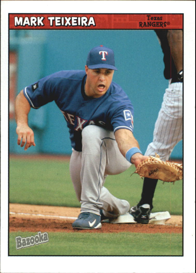 2006 Bazooka #78 Mark Teixeira
