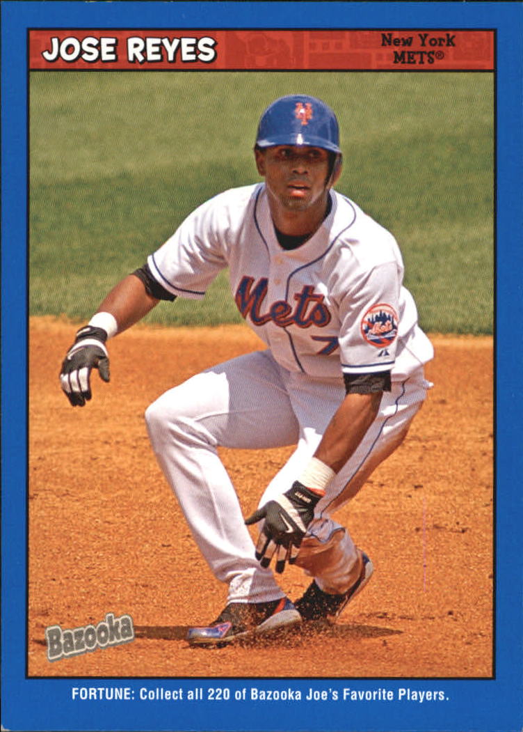 2006 Bazooka Blue Fortune #68 Jose Reyes