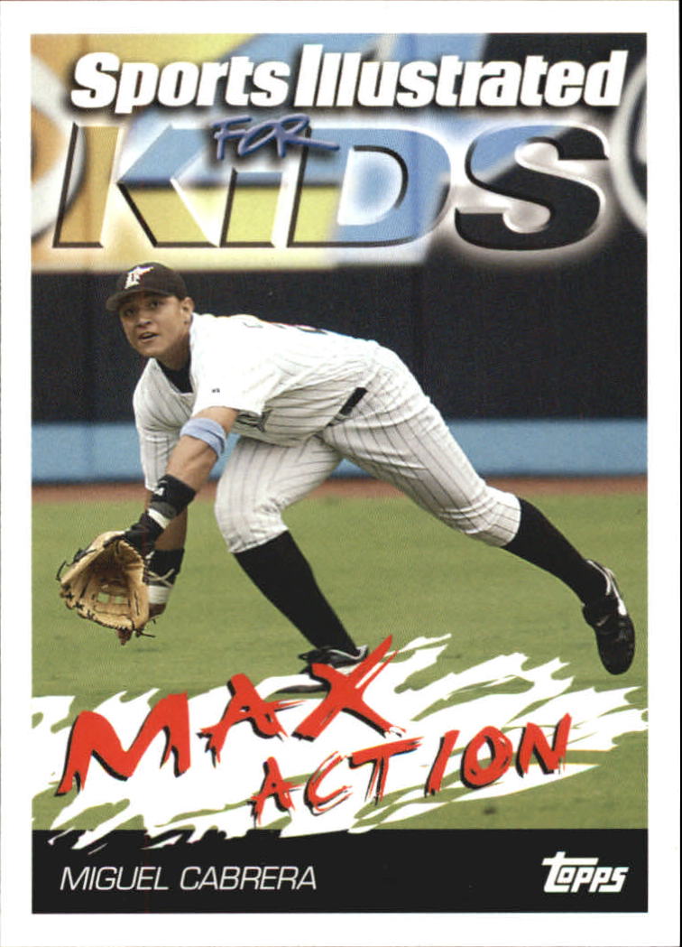 2006 Topps Opening Day Sports Illustrated For Kids #7 Miguel Cabrera