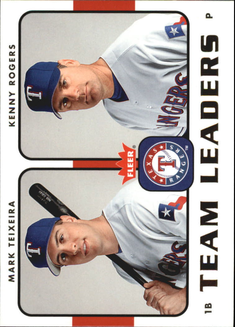 2006 Fleer Team Leaders #TL27 M.Teixeira/K.Rogers