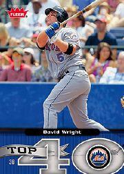 2006 Fleer Top 40 #25 David Wright