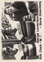 1976 Dubuque Packers TCMA #7 Robert Cluck MG