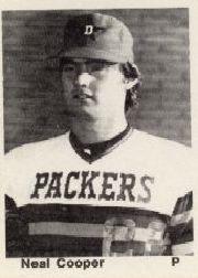 1976 Dubuque Packers TCMA #8 Neal Cooper