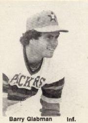 1976 Dubuque Packers TCMA #12 Barry Glabman