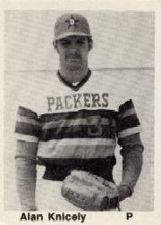 1976 Dubuque Packers TCMA #17 Alan Knicely