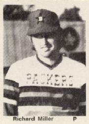 1976 Dubuque Packers TCMA #23 Richard Miller