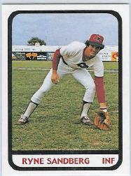 1981 Oklahoma City 89ers TCMA #17 Ryne Sandberg