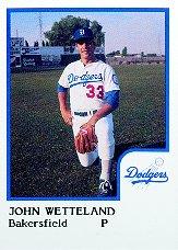 1986 Bakersfield Dodgers ProCards #28 John Wetteland