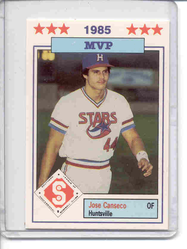 1986 Southern League All-Stars Jennings #14 Jose Canseco