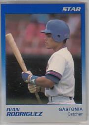 1989 Gastonia Rangers Star #20 Ivan Rodriguez