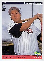 1993 Greensboro Hornets Classic/Best #1 Derek Jeter