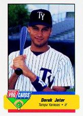 1994 Florida State League All-Stars Fleer/ProCards #FSL22 Derek Jeter