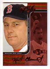 2006 Topps Co-Signers Changing Faces Red #6B Curt Schilling/Matt Clement