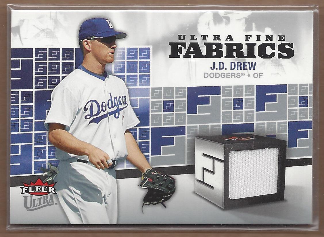 2006 Ultra Fine Fabrics #JD J.D. Drew Jsy