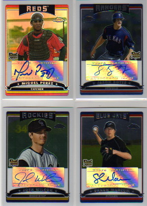 2006 Topps Chrome #349 Shaun Marcum AU (RC)